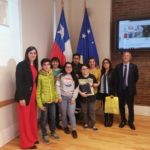 Fueron premiados los niños que participaron en el concurso de pintura “El cambio Climático en mi Región”