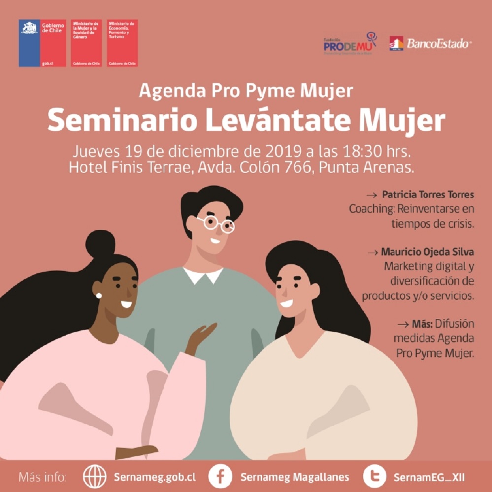 Agenda Pro Pyme Mujer busca apoyar a emprendedoras de Magallanes