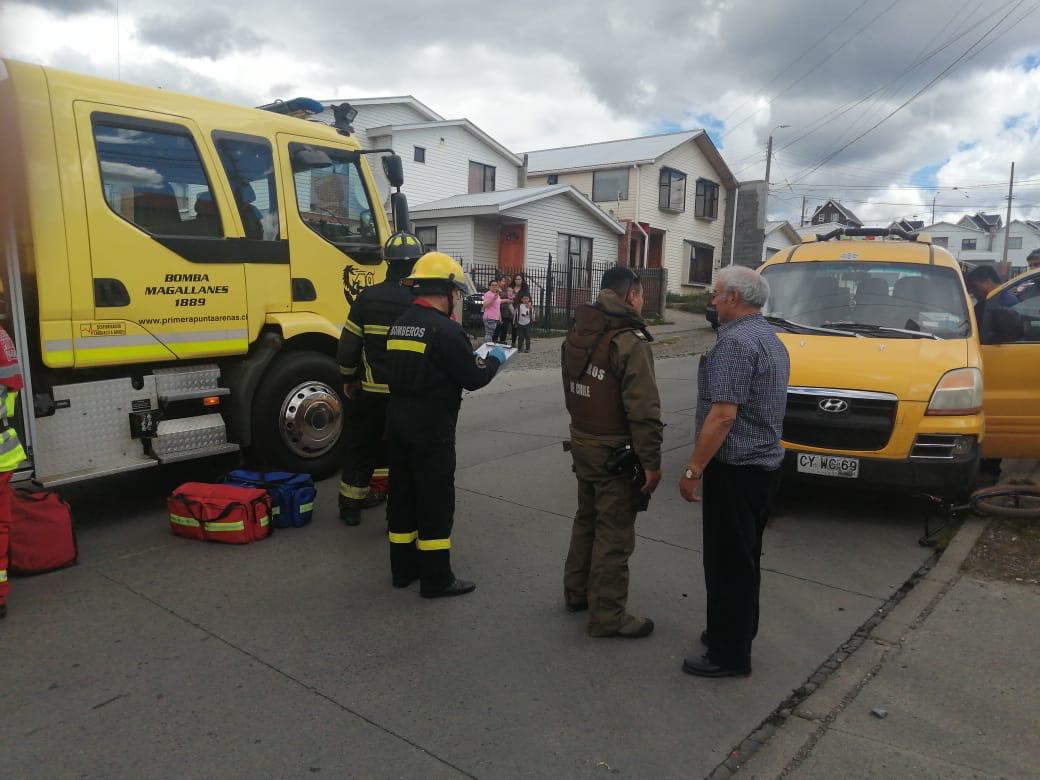 Un niño en bicicleta fue atropellado por un bus escolar en el sector Loteo del Mar