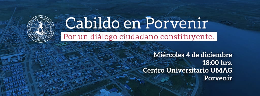 Centro Universitario de la UMAG convoca a cabildo constituyente en Porvenir