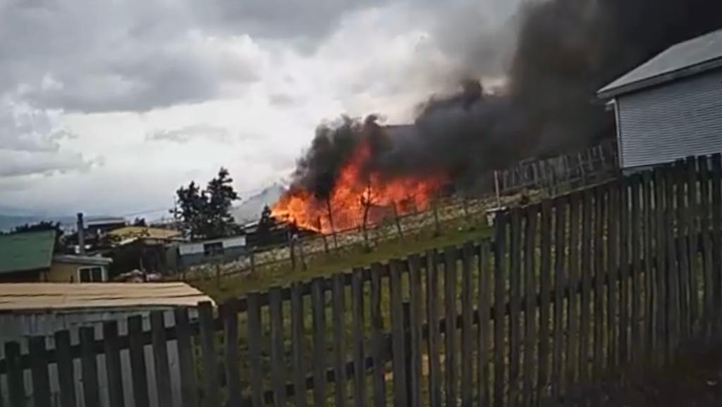 Tres viviendas dañadas y una persona fallecida en incendio ocurrido esta mañana de domingo en Puerto Natales