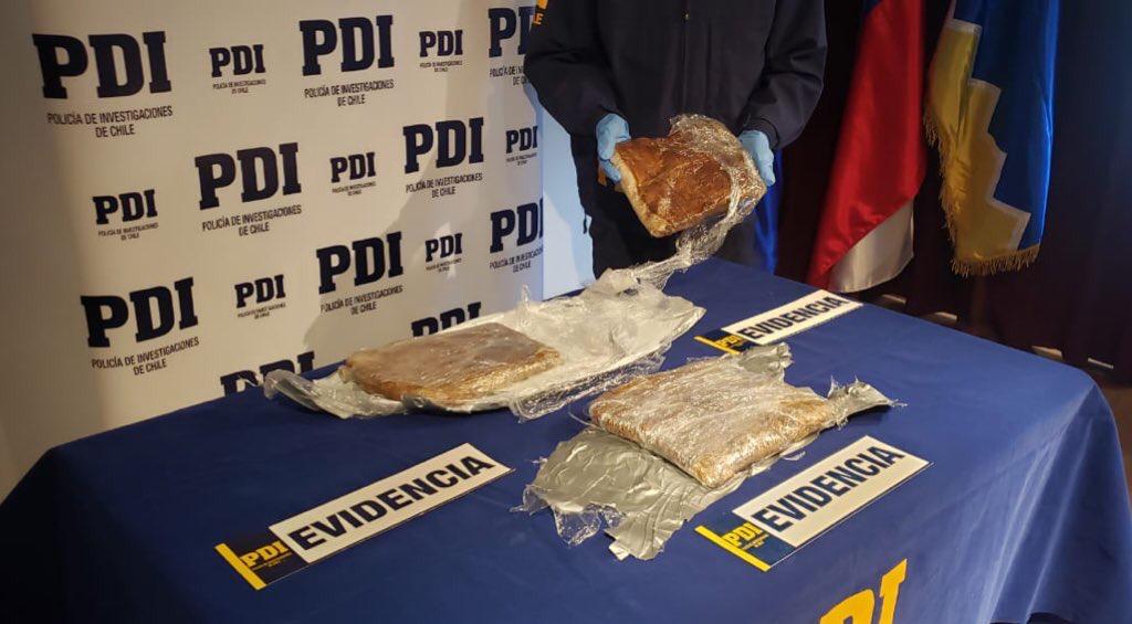 PDI captura a un presunto traficante de droga en el aeródromo «Teniente  Julio Gallardo» de Puerto Natales