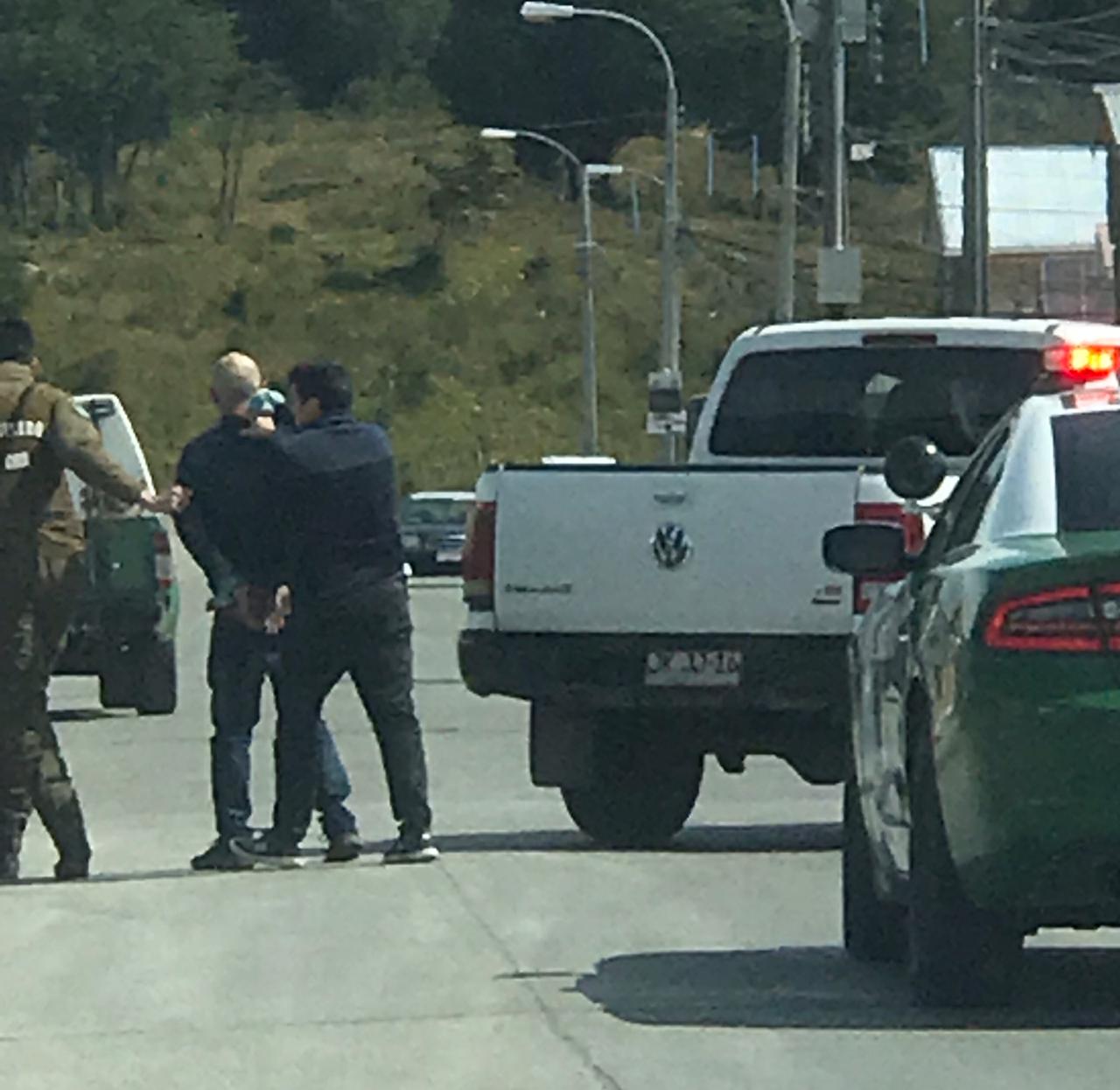 Procedimiento de Carabineros logra detener en Punta Arenas a dos individuos con amplio prontuario policial