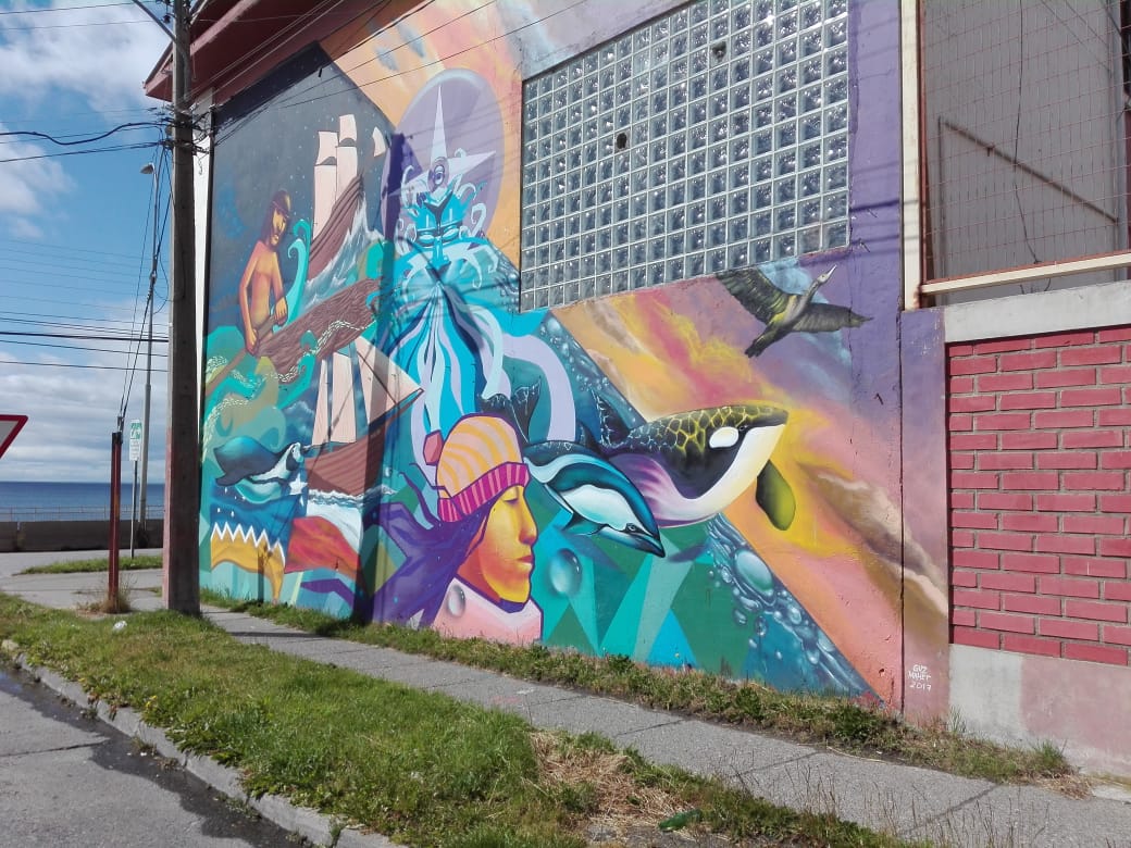 Los murales del barrio Sur de Punta Arenas: color e identidad en el territorio urbano