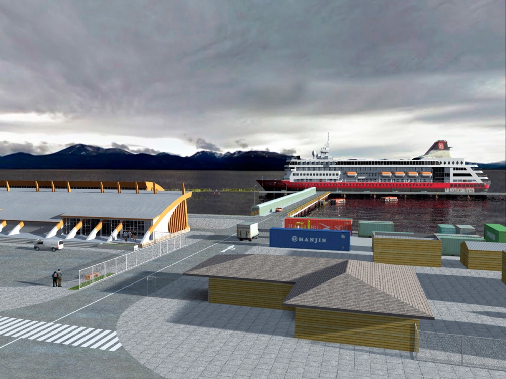 En Puerto Williams, extremo austral de Chile, autorizan construcción de muelle multipropósito: se considera una inversión inicial de M$ 19.300 millones para la primera etapa