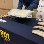 Detenida en el aeropuerto de Punta Arenas al intentar ingresar más de dos kilos de clorhidrato de cocaína: es la incautación más grande en lo que va corrido del 2020