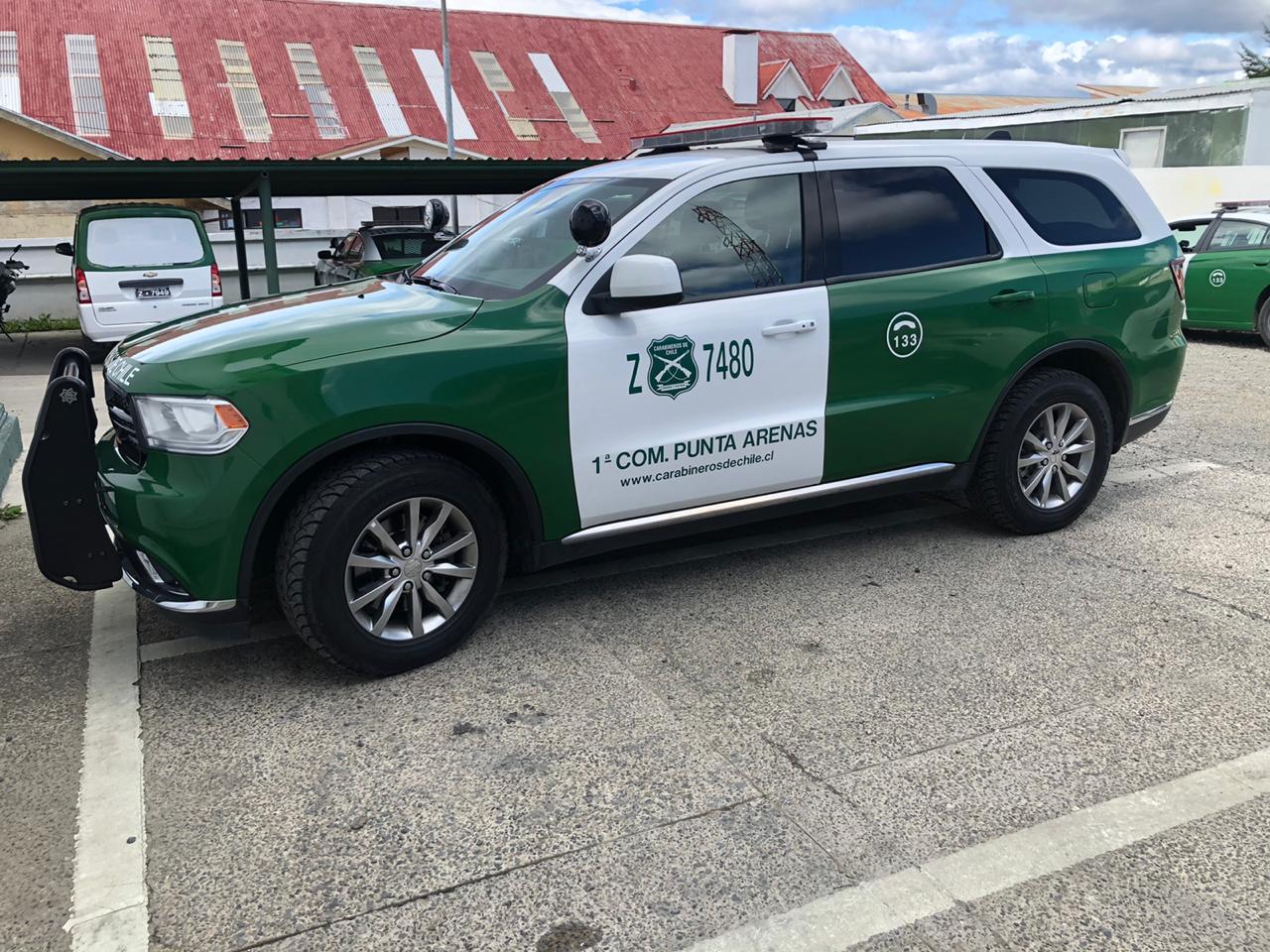 Carabineros de la 1ra. Comisaria de Carabineros Punta Arenas detuvieron a dos personas, por robo con violencia en población 18 de Septiembre