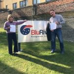 Empresa salmonicultora BluRiver y Municipalidad de Río Verde firman convenio de trabajo en común