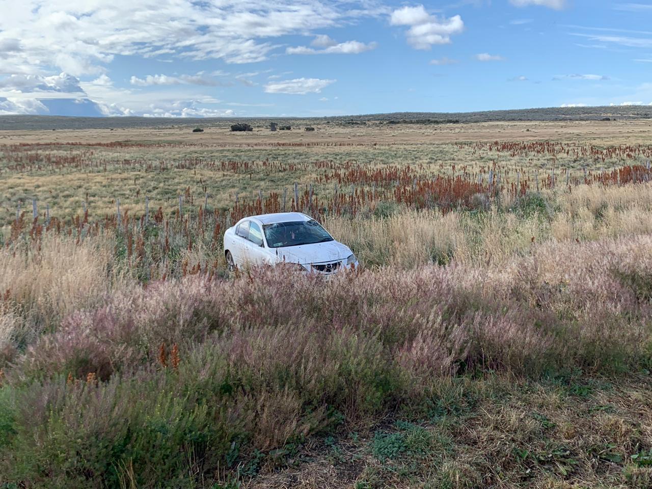 Cuatro lesionados en accidente vehicular en el kilómetro 57 de la Ruta 9 al norte de Punta Arenas