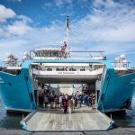 Fue inaugurado el ferry Pathagon que hará el cruce entre Tierra del Fuego y el continente