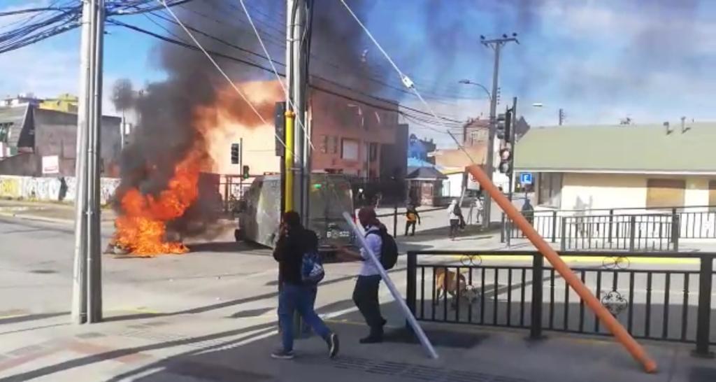 Por más de 10 horas se extendieron enfrentamientos entre Carabineros y estudiantes en «Mochilazo»: hasta esta hora hay 6 detenidos