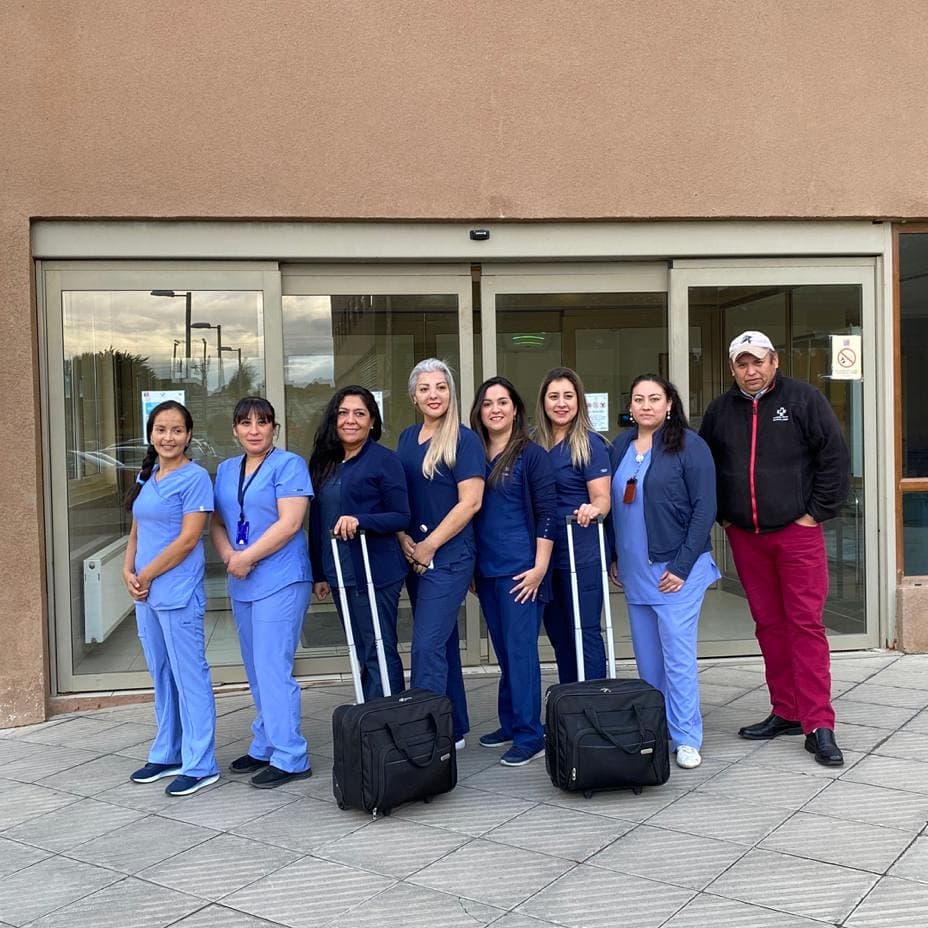 Unidad de Hospitalización Domiciliaria del Hospital Clínico Magallanes realiza visitas programadas
