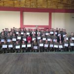 100 conscriptos del Regimiento Pudeto de Punta Arenas concluyen su capacitación en oficios