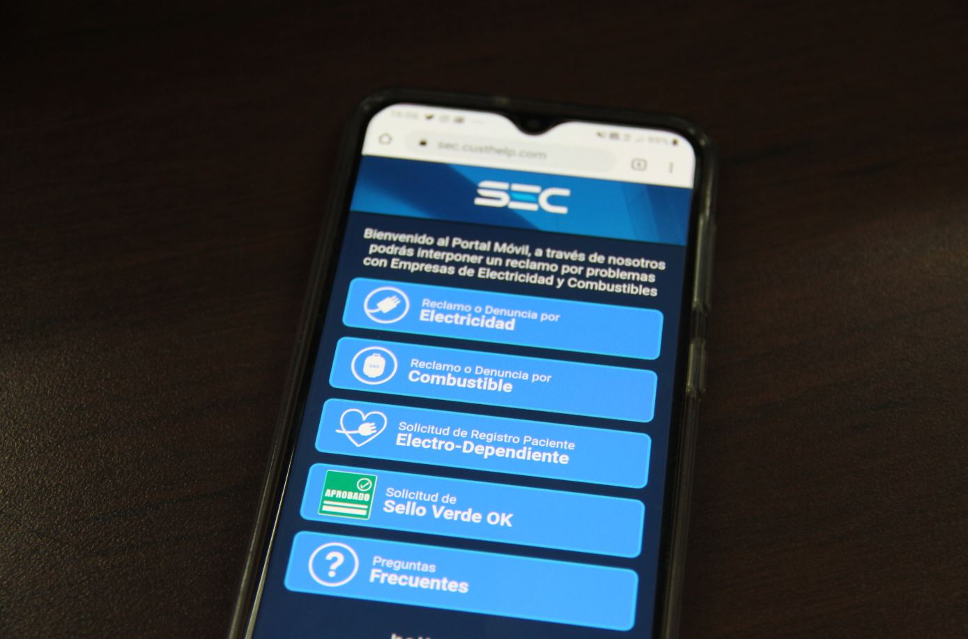 SEC entrega consejos de seguridad y llama a reportar desde celulares problemas vinculados a electricidad o combustibles