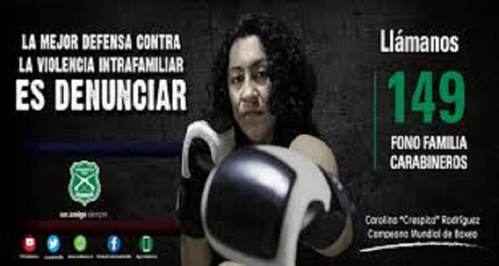 Carabineros previene contra violencia intrafamiliar