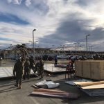 Se inició el despliegue de domos sanitarios junto al Hospital Clínico de Punta Arenas