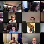 Mesa Directiva del Colegio Médico con las directivas regionales para abordar situación del Covid19