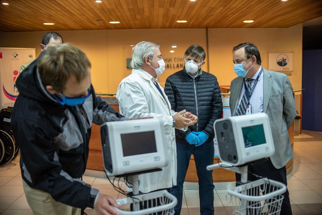 Ministro de Salud Jaime Mañalich visita el Hospital Clínico Magallanes