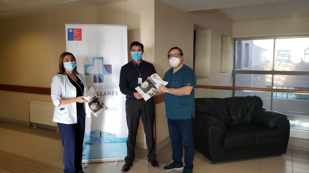 Hospital Clínico recibió donación de 8.500 mascarillas N95 de la Fundación Luksic, a través del Colegio Médico en Punta Arenas