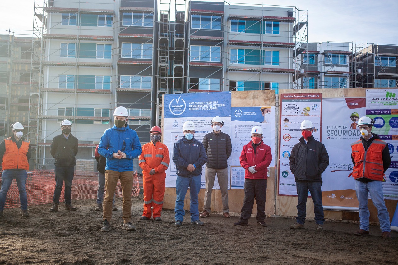 Empresas de la construcción impulsan protocolo sanitario para evitar contagios y reactivar sector en Magallanes