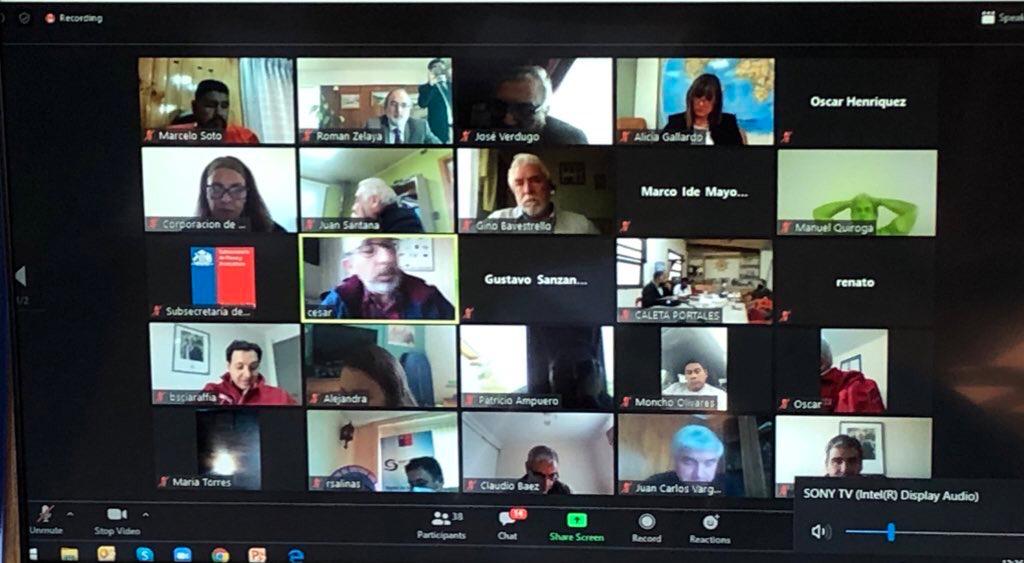 Covid-19: Subsecretario de Pesca y pescadores dialogan en busca de medidas administrativas que ayuden a mitigar efectos de la pandemia sobre el sector