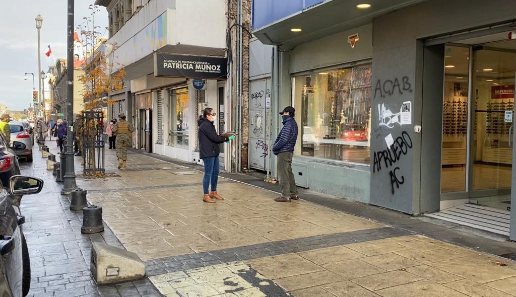 Detectan a un portador de Covid19 en pleno centro de Punta Arenas