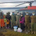 Personal del Hospital Naval de Puerto Williams realizó ronda médica preventiva en las diferentes Alcaldías de Mar en el Distrito Naval Beagle