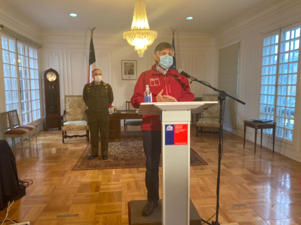 Autoridades regionales entregan informe Covid19 al 15 de mayo en Magallanes