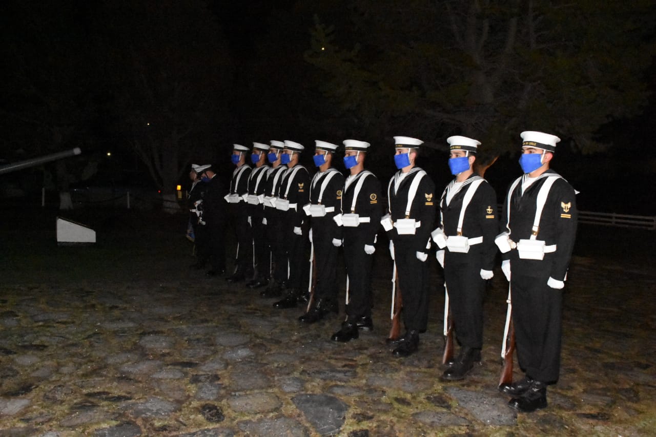 Se conmemoró el 21 de Mayo en el Distrito Naval Beagle en Puerto Williams