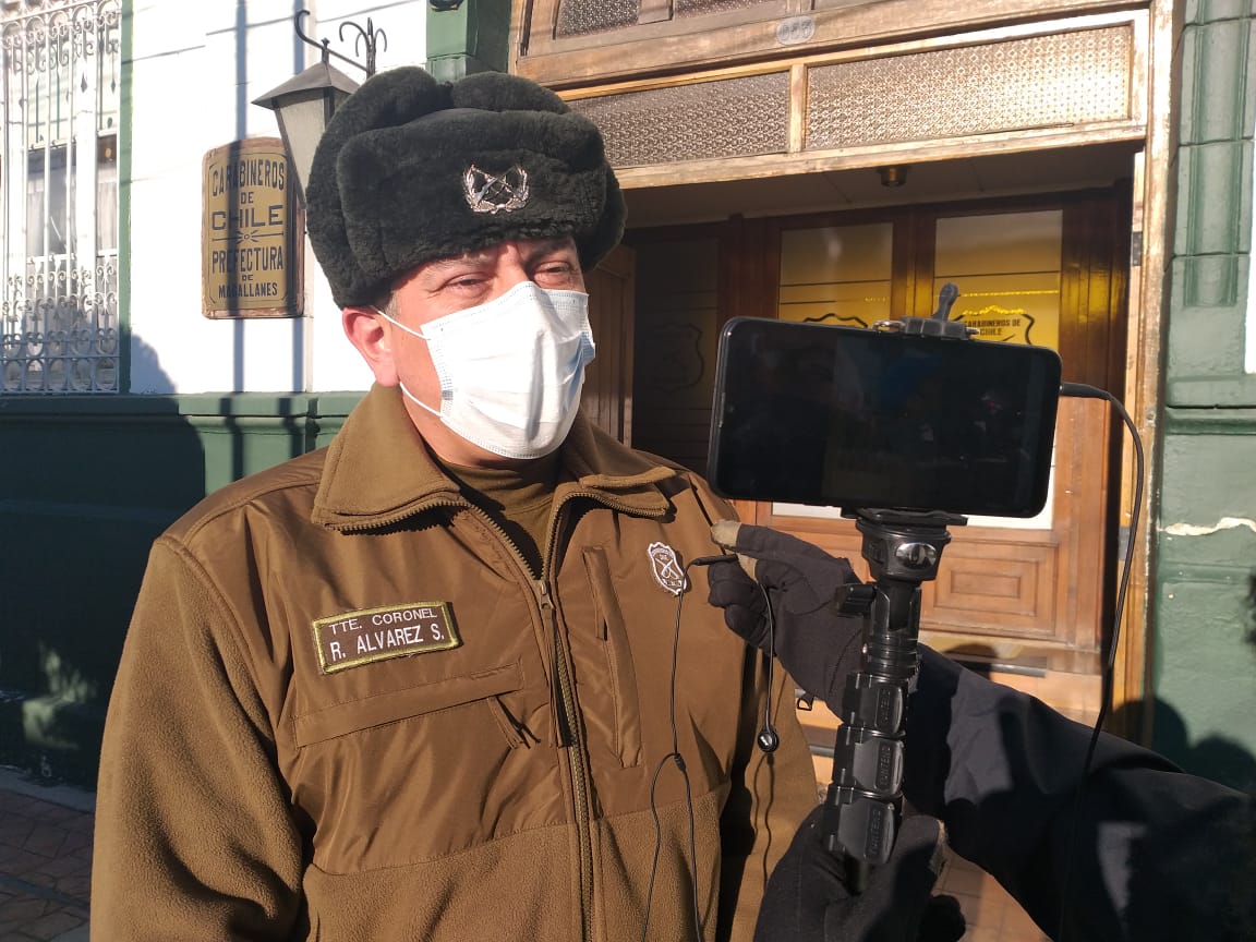 Han bajado los delitos en Magallanes: debido no solo a la cuarentena, sino también a la fuerte labor fiscalizadora de Carabineros