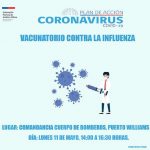 Vacunación contra la influencia en Puerto Williams se realiza hoy lunes