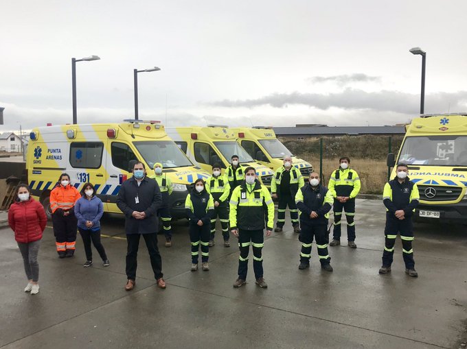 SAMU Base Punta Arenas cumple 19 años de servicio a la comunidad