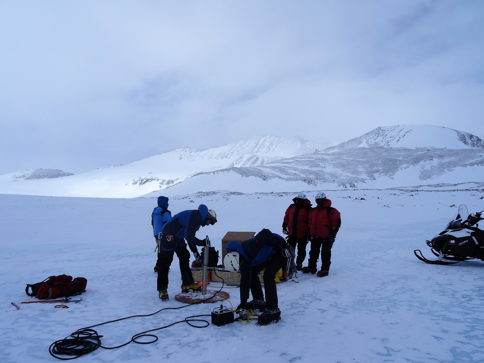 En Antártica las condiciones climatológicas en glaciar Unión han estado estables en los últimos 35 años