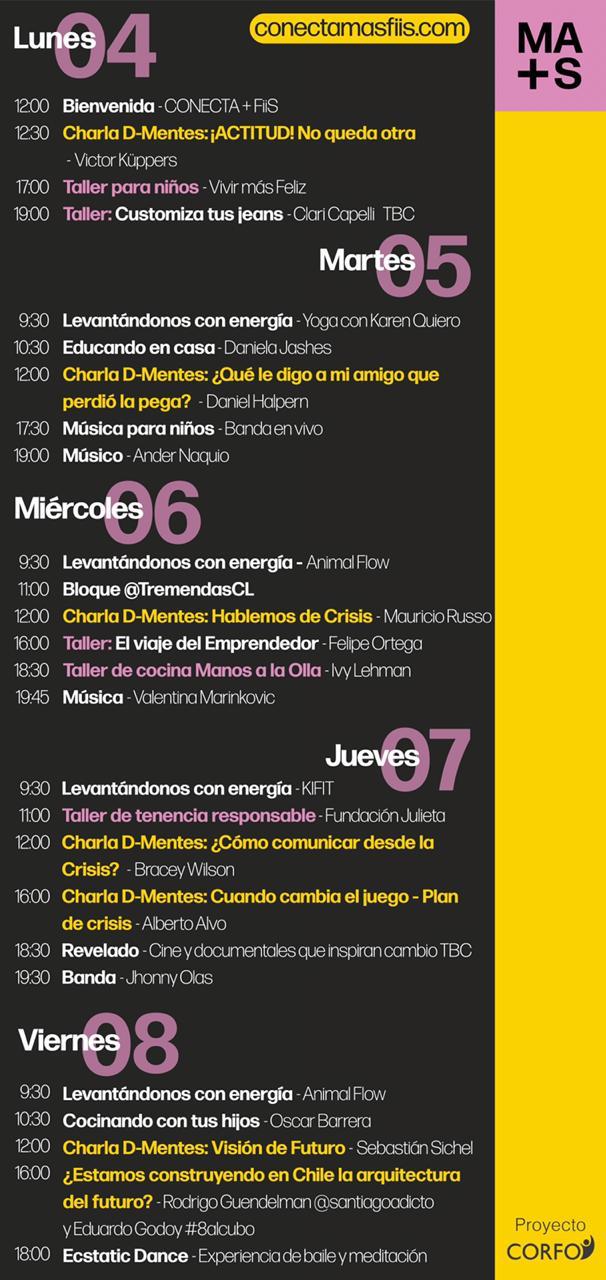 ¿Y tú como te estás preparando para esta nueva realidad? “CONECTA+FiiS” te invita a vivir unidos este proceso