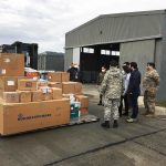 FACH trasladó kits sanitarios en beneficio de familias del campamento Lautaro en Punta Arenas