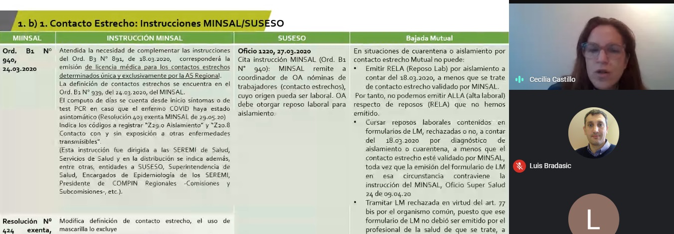 CChC Punta Arenas organizó charla sobre regulación legal de casos de COVID-19