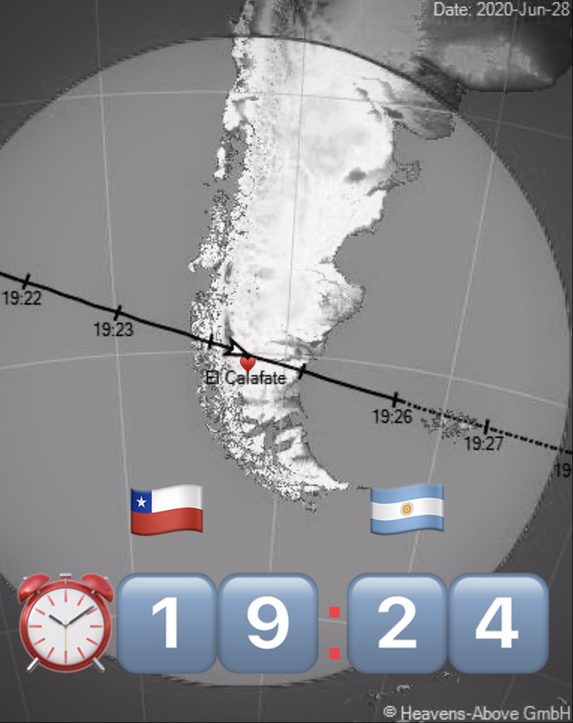 Este domingo será visible en Magallanes la Estación Espacial Internacional