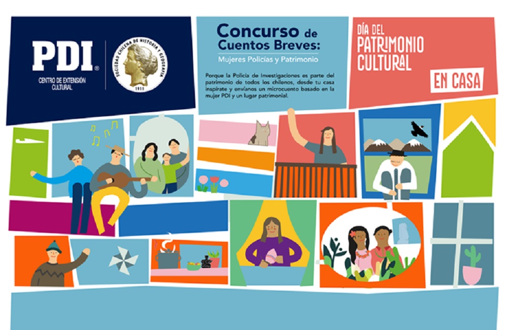 Concurso de Cuentos Breves de la PDI: “Mujeres Policías y Patrimonio”