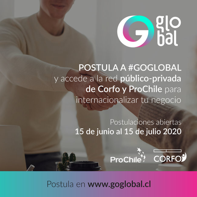 ProChile y Corfo lanzan concurso para potenciar la salida de empresas innovadoras nacionales a nuevos mercados