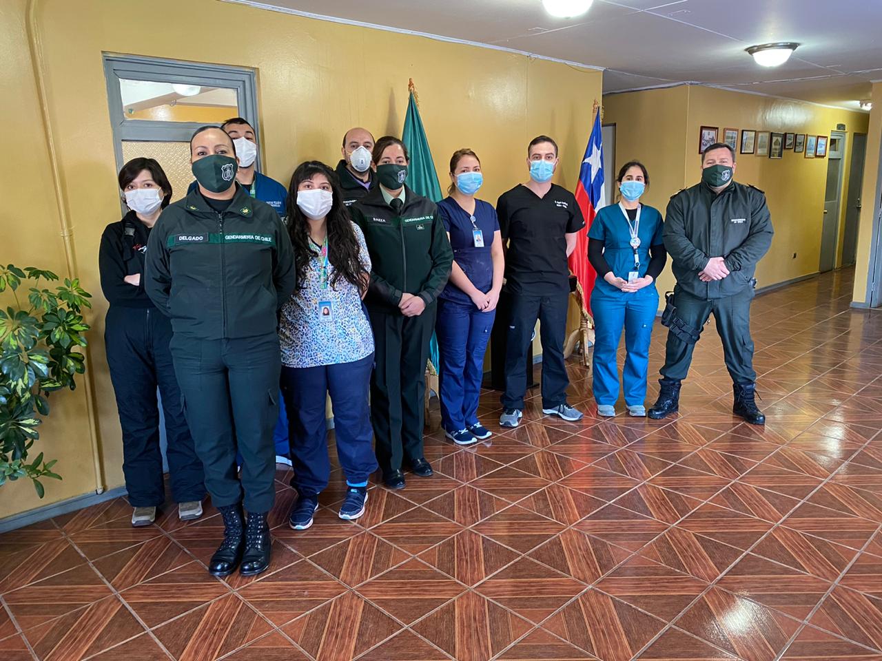 Se realizó la Toma de examen PCR a la población penal de Puerto Natales