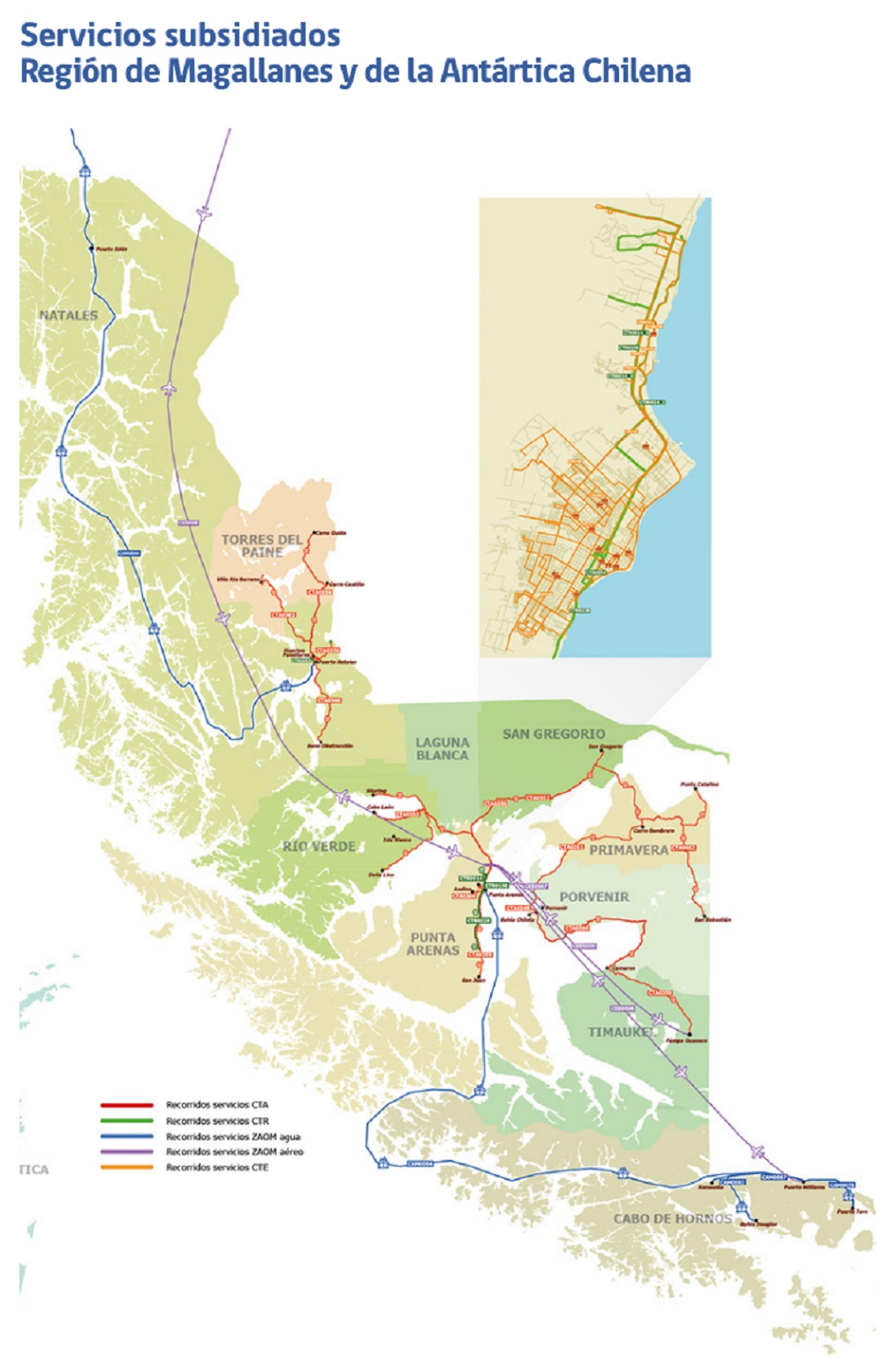 En comuna de Río Verde, Ministerio de Transportes entrega subsidio para mantener cruce de ferry a Isla Riesco en la región de Magallanes