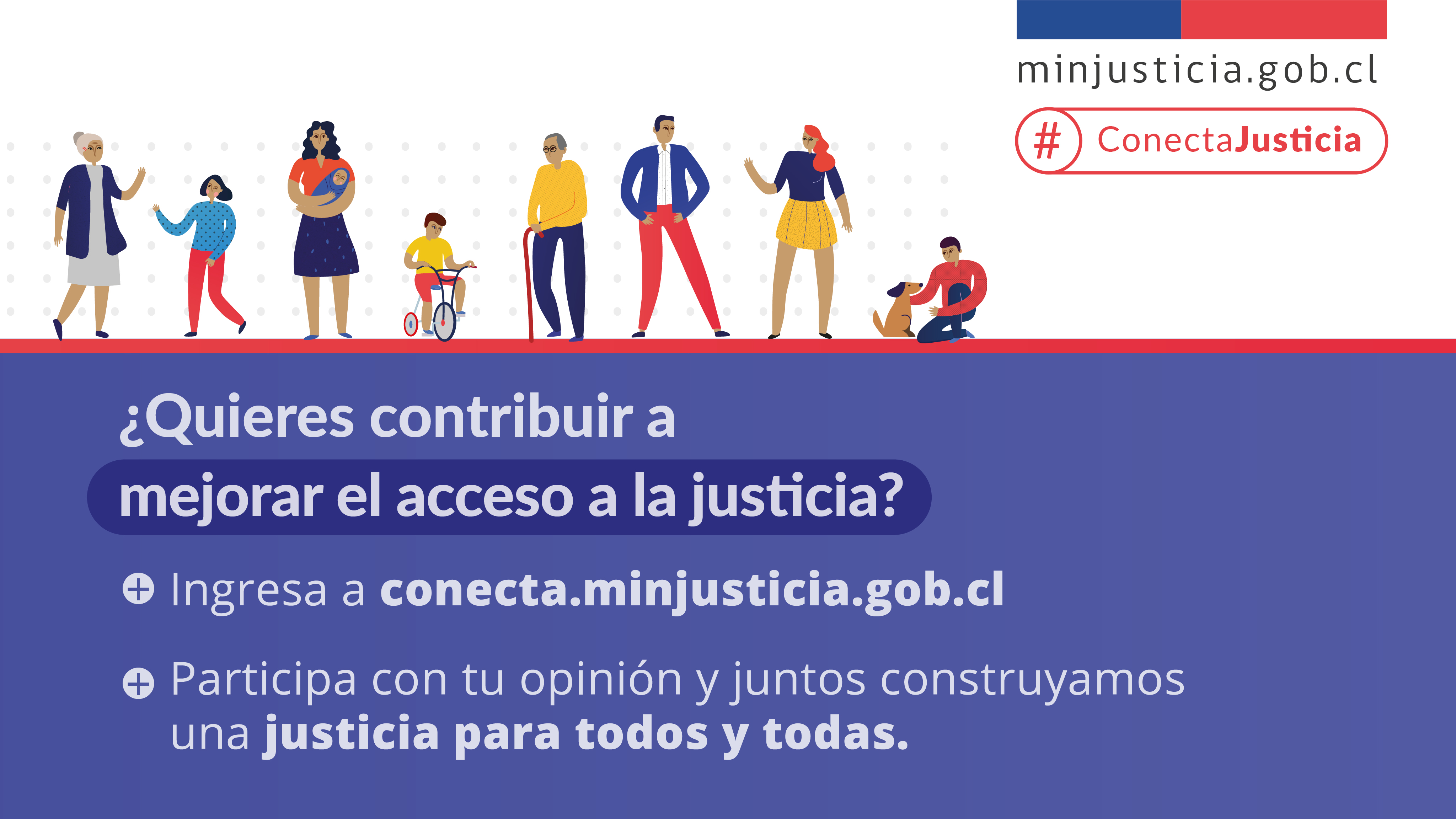 Plataforma Digital conecta Justicia se abre a la participación ciudadana