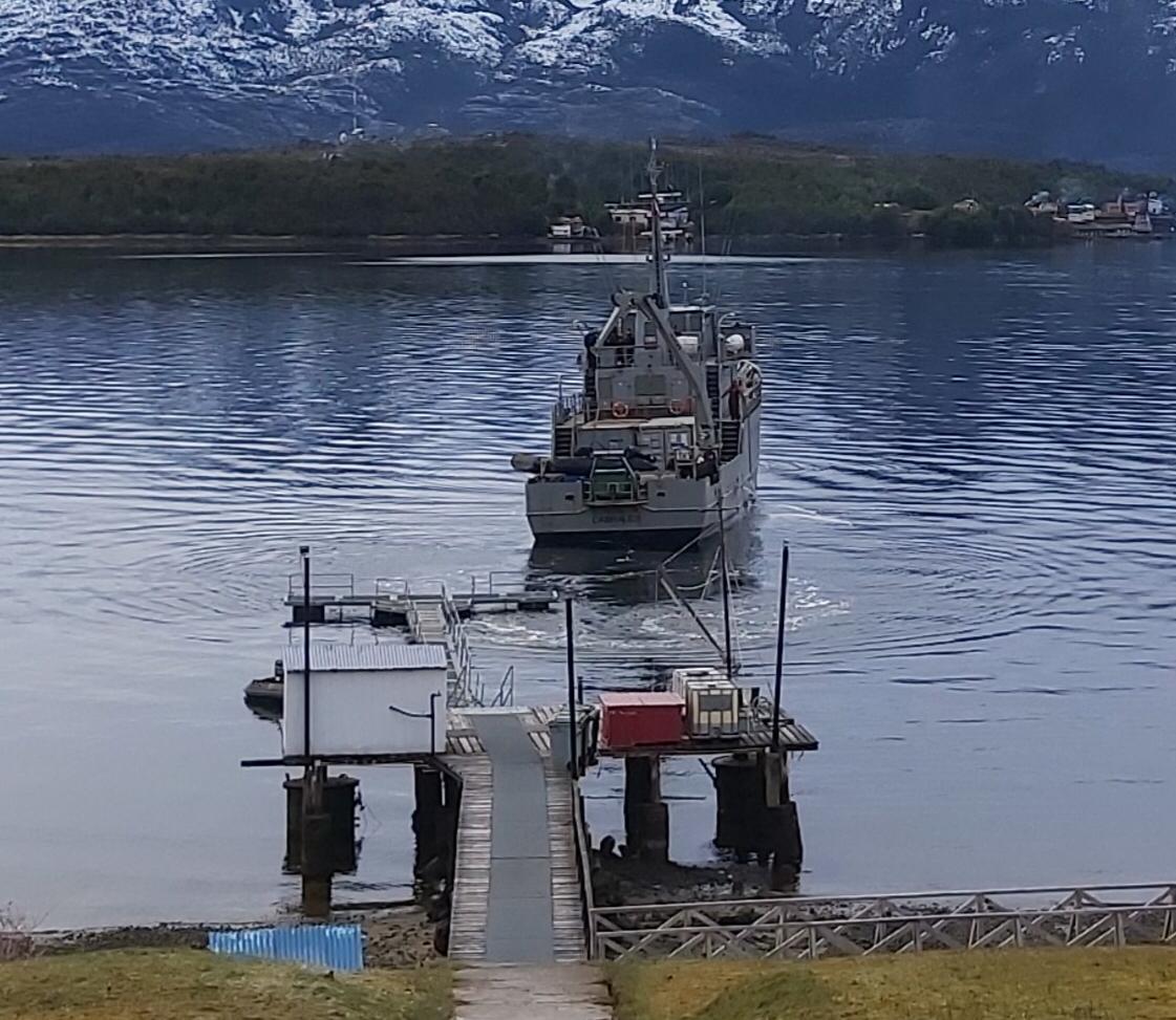 Ante caso de Covid19 en Puerto Edén, Armada realiza un operativo de acciones preventivas en dicha comunidad