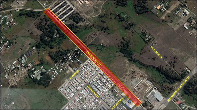 MINVU proyecta de pavimentación de calle Enrique Abello que beneficiará a más de 3 mil personas