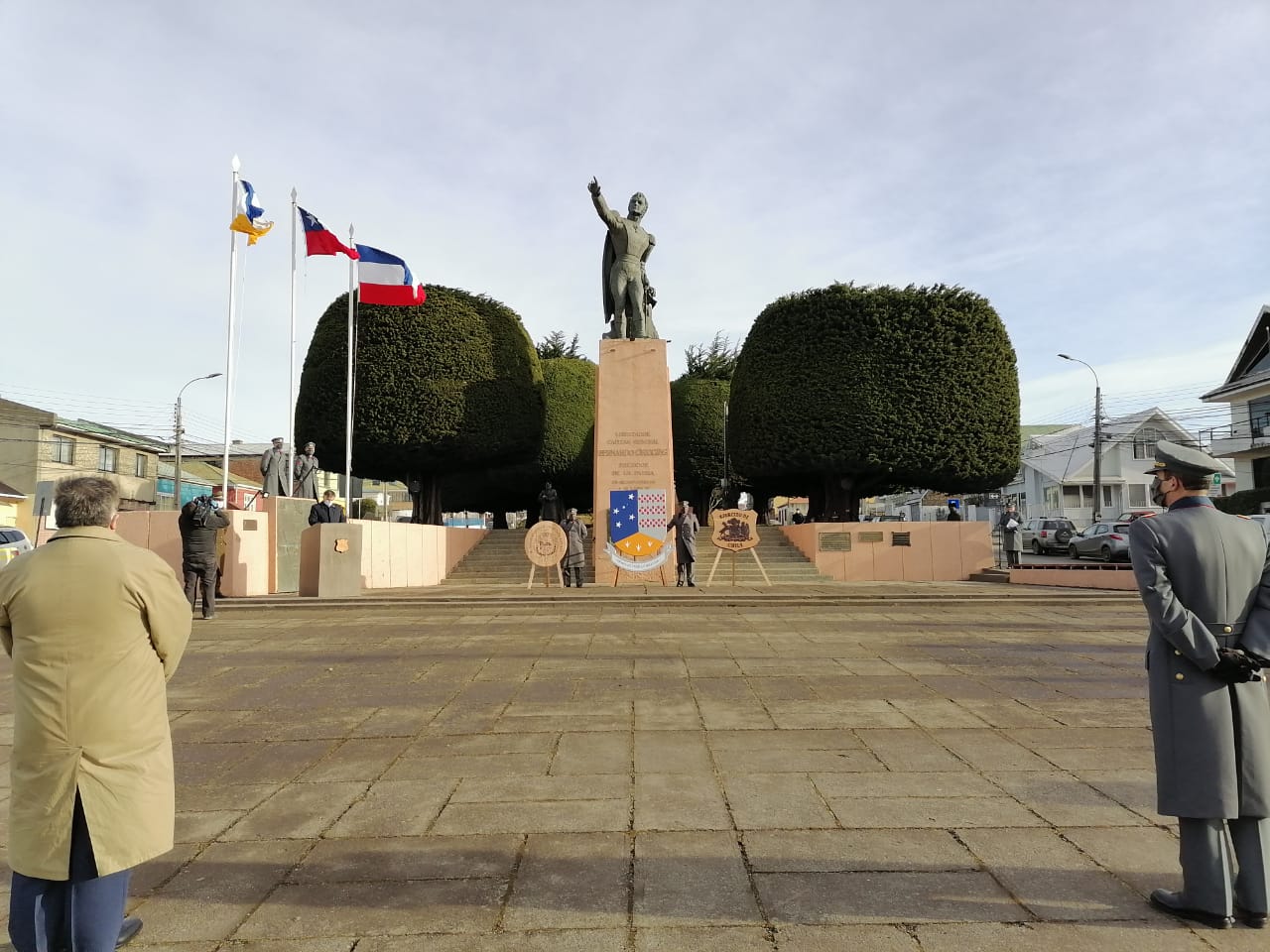 Ceremonia del natalicio de Bernando O’Higgins se realizó en Punta Arenas