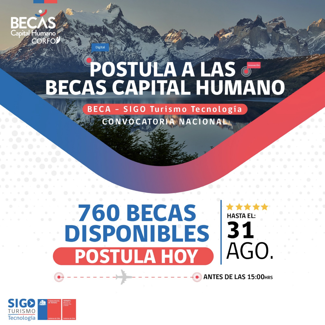 El turismo chileno se podrá posicionar en el mundo online con nuevo programa de estrategias digitales