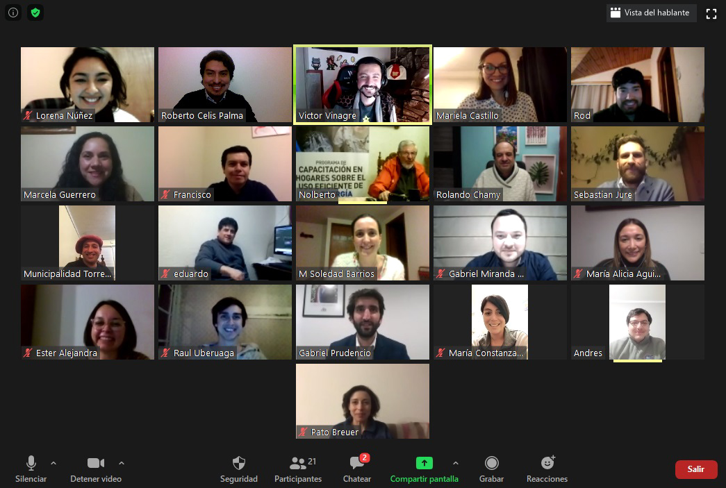 En Torres del Paine arrancó “Vivo Eficiente”, el nuevo programa para la educación energética en el hogar