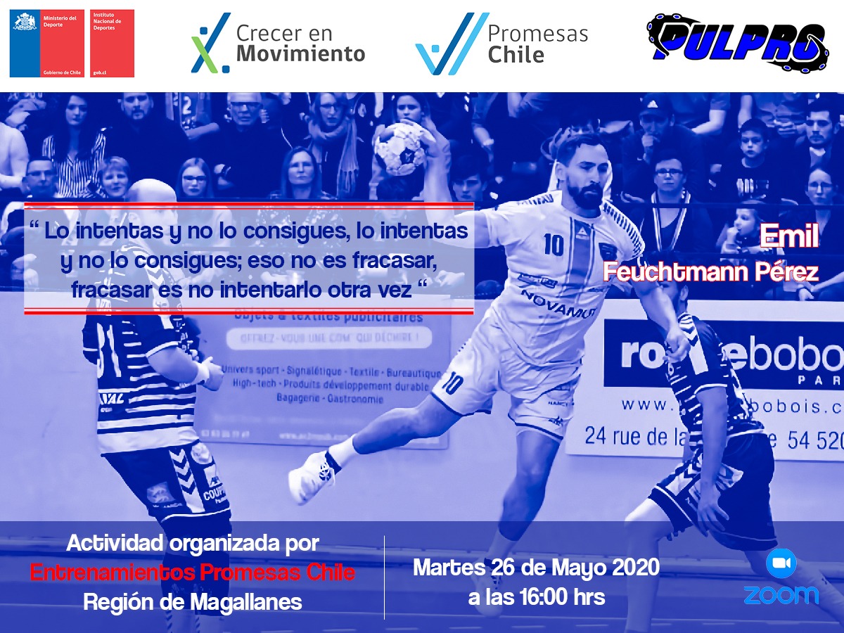 Ciclos de charlas online que realiza el programa Promesas Chile en Magallanes