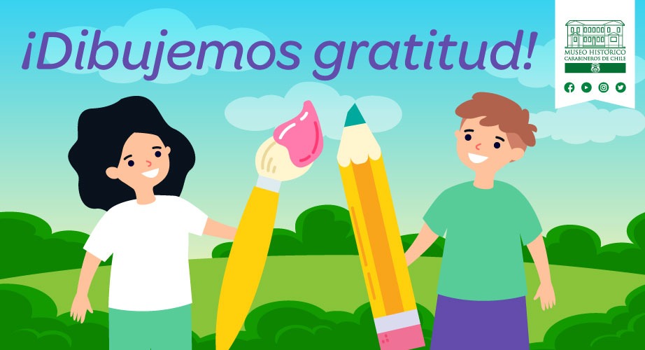 Museo Histórico de Carabineros de Chile invita a participar en concurso de dibujo para celebrar el Día del Niño