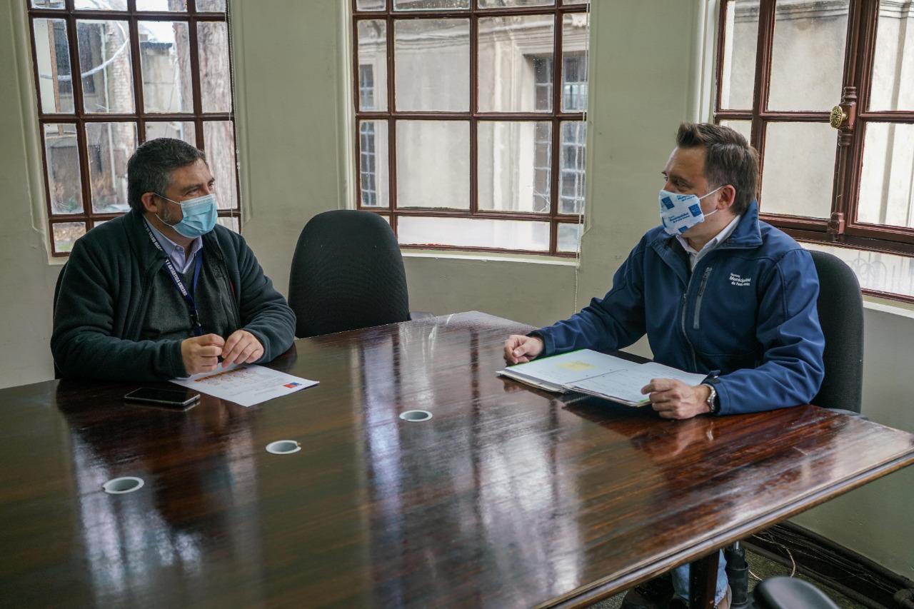 Alcalde de Punta Arenas y SEREMI de Salud acuerdan una relación de trabajo y colaboración para enfrentar la pandemia en la ciudad